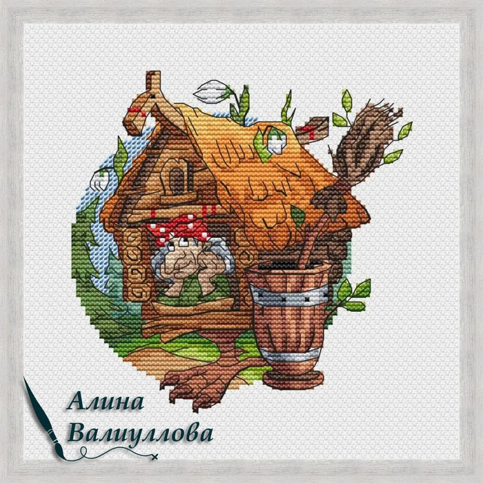 Fairy tale of Baba Yaga - PDF Cross Stitch Pattern