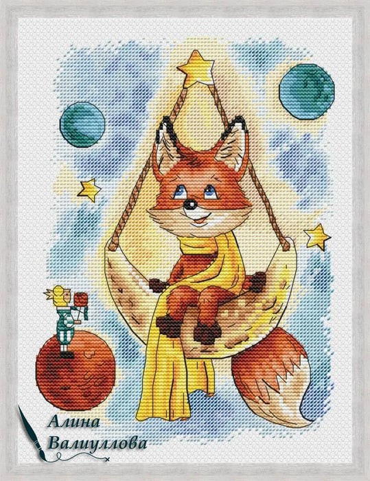 Little Prince's friend - PDF Cross Stitch Pattern