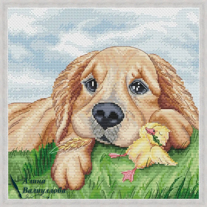 Chilling - PDF Cross Stitch Pattern