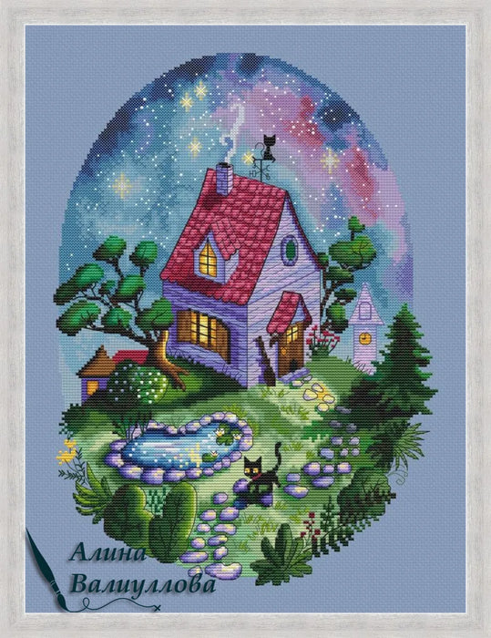 Witch's house - PDF Cross Stitch Pattern