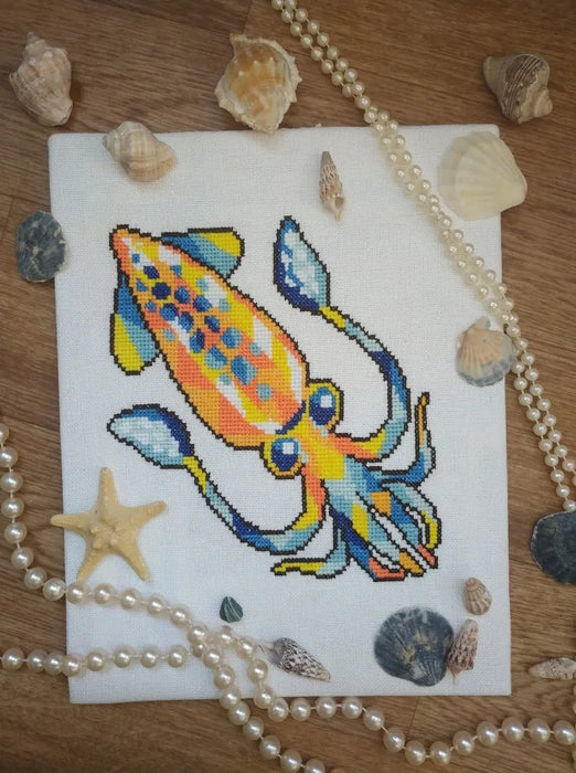 Squid - PDF Cross Stitch Pattern