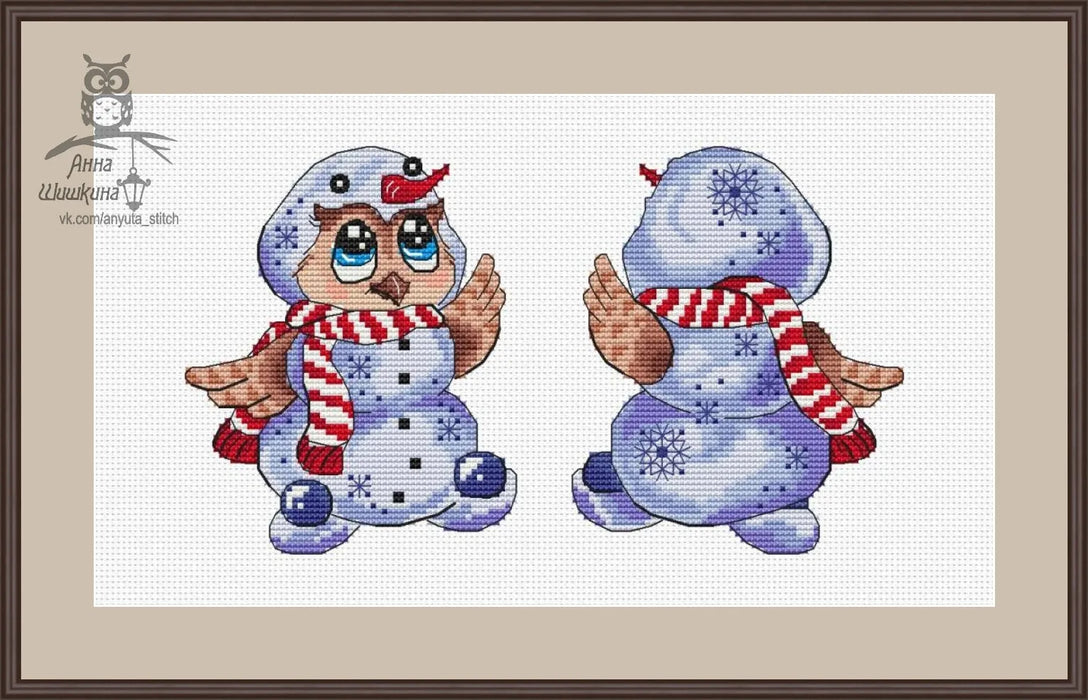 I'm a Snowman - PDF Cross Stitch Pattern