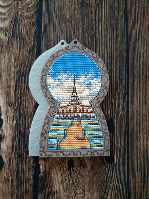 The seaport. Sochi - PDF Cross Stitch Pattern