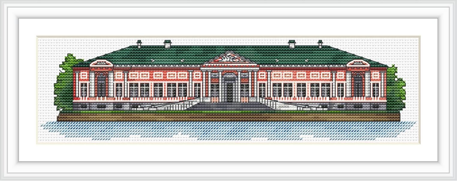 Kuskovo Estate, Moscow Region - PDF Cross Stitch Pattern