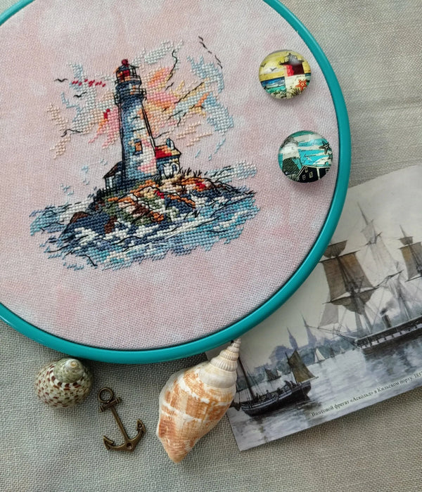 Lighthouse. Coast of Dreams - PDF Cross Stitch Pattern