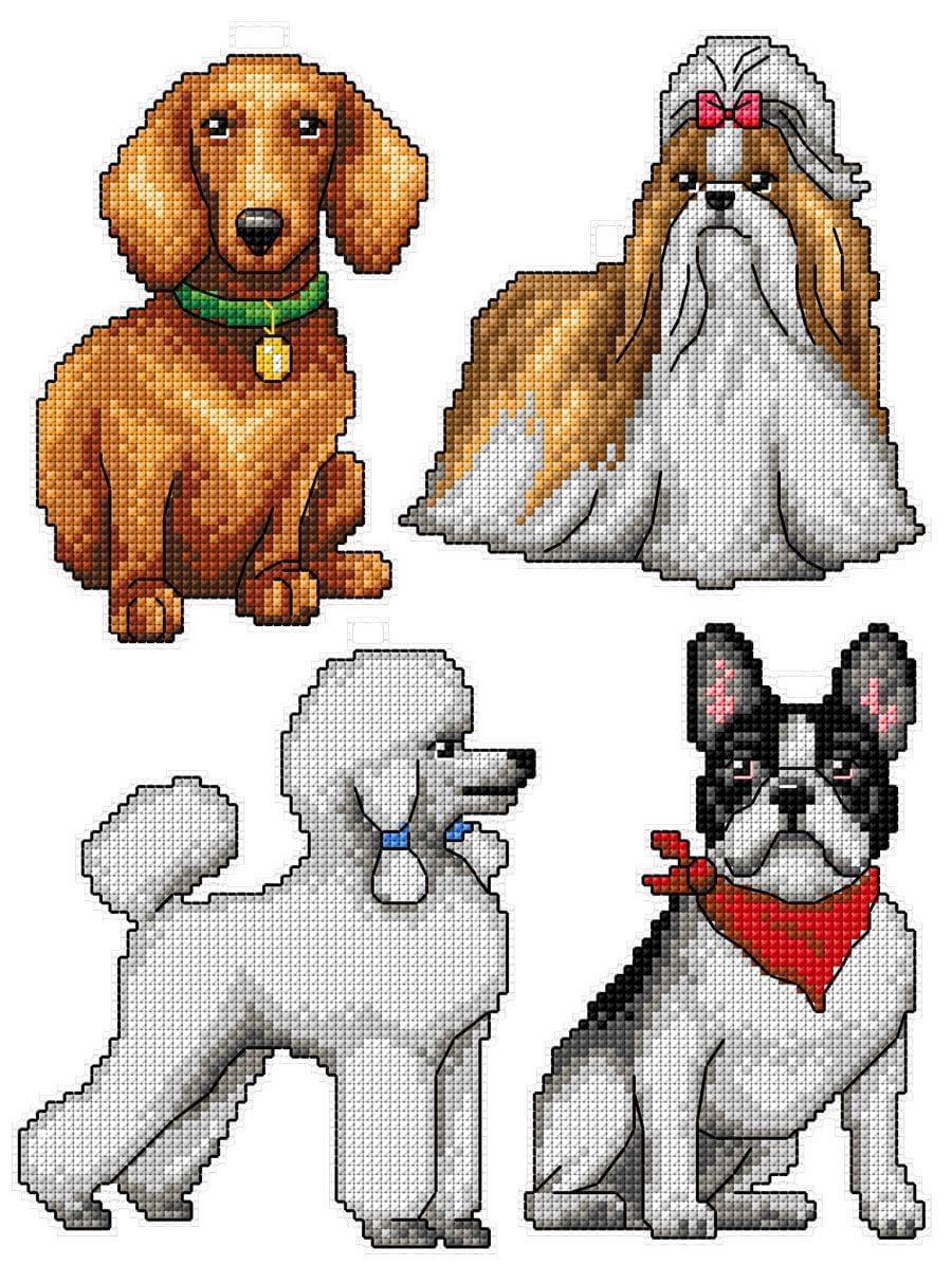 Counted Cross Stitch Kits - Dogs