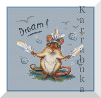 Dreamer - PDF Cross Stitch Pattern - Wizardi