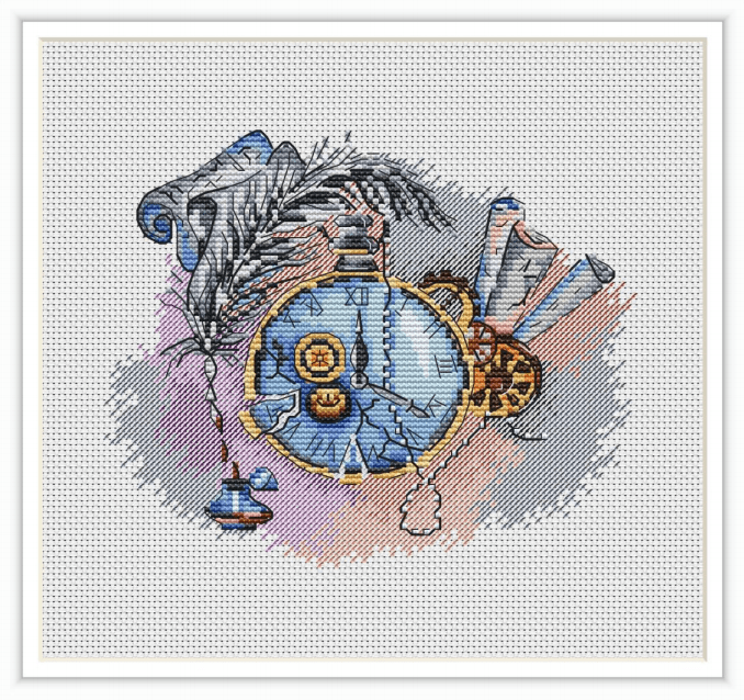 During Fall - PDF Cross Stitch Pattern - Wizardi