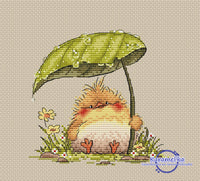 Dew Drops - PDF Cross Stitch Pattern