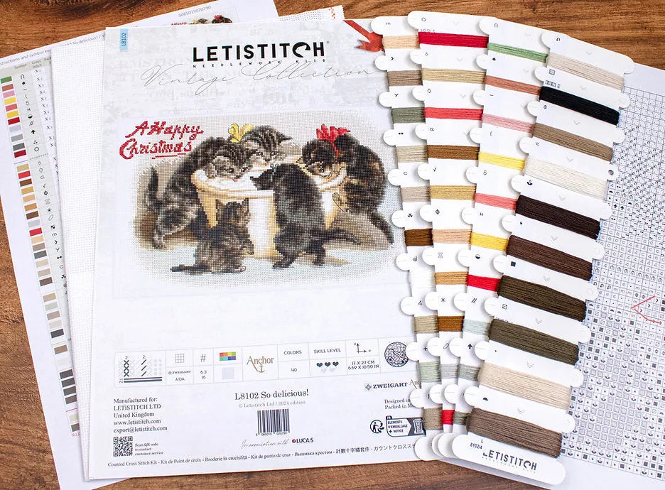 So delicious! L8102 Counted Cross Stitch Kit