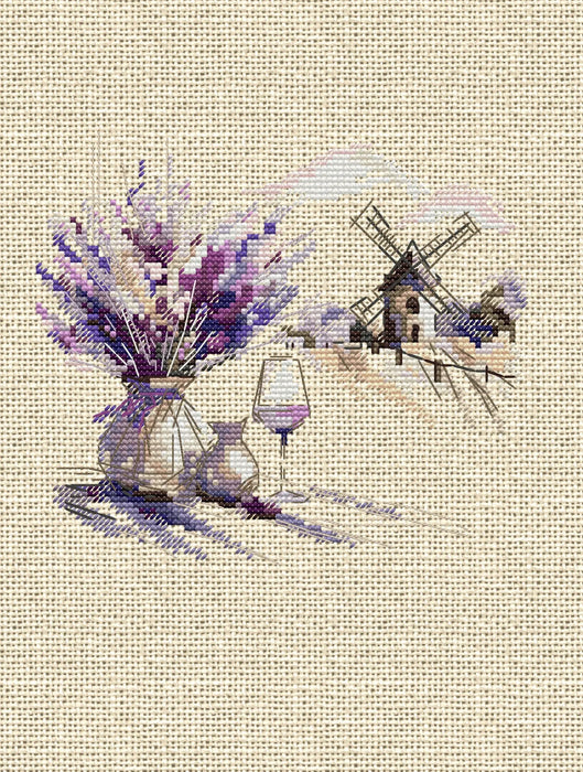 Lavender - PDF Cross Stitch Pattern