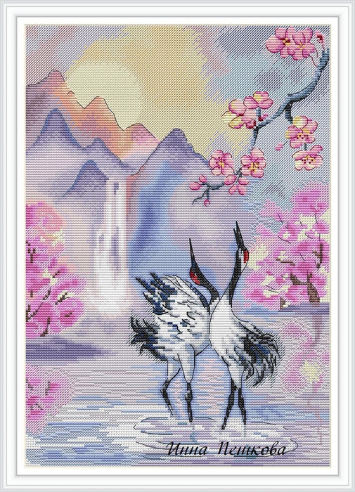 Eternal Love - PDF Cross Stitch Pattern - Wizardi