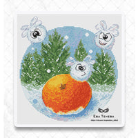 White Flies - PDF Cross Stitch Pattern