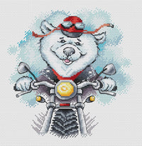 Biker - PDF Cross Stitch Pattern