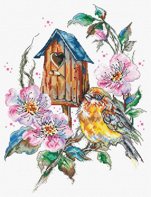 Feathery Wonder L8996 Counted Cross Stitch Kit - Wizardi