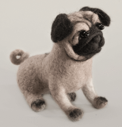 Felting kit Pugdog V-149C - Wizardi