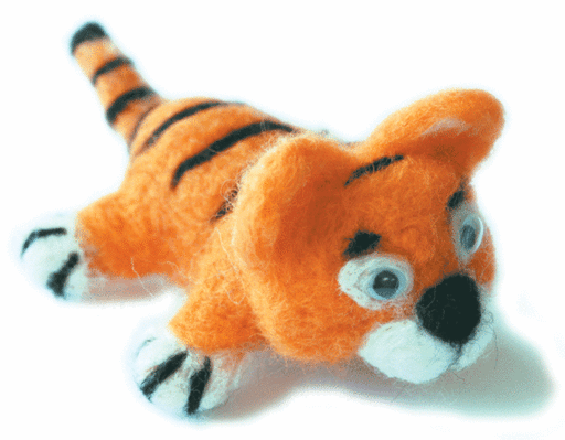 Felting kit Small tiger V-06C - Wizardi