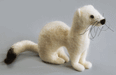 Felting kit Snowy ermine V-136C - Wizardi