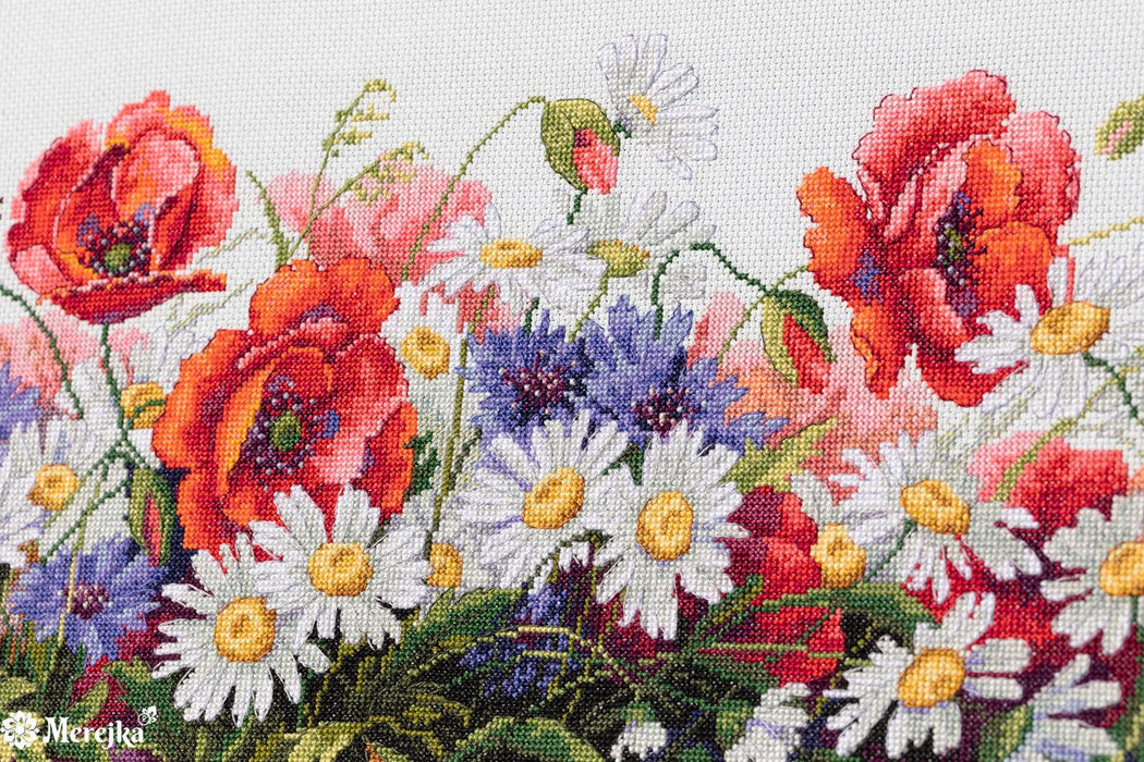 Field Beauties K-163 Counted Cross-Stitch Kit - Wizardi