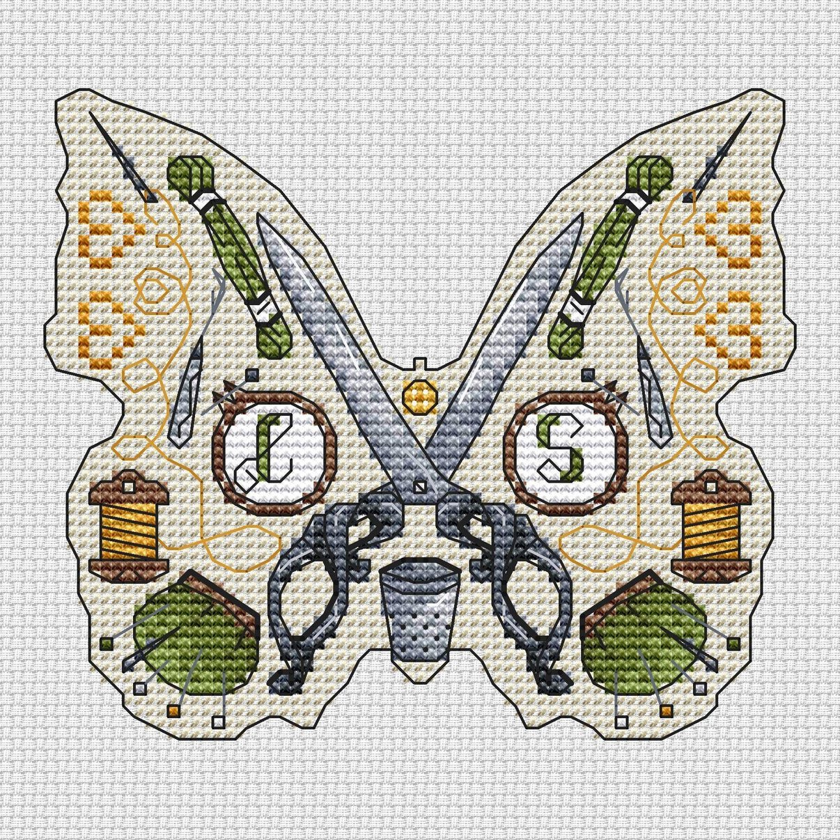 Flight of the Needle 5 - PDF Cross Stitch Pattern - Wizardi