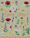 Flower Vibes - PDF Free Cross Stitch Pattern - Wizardi