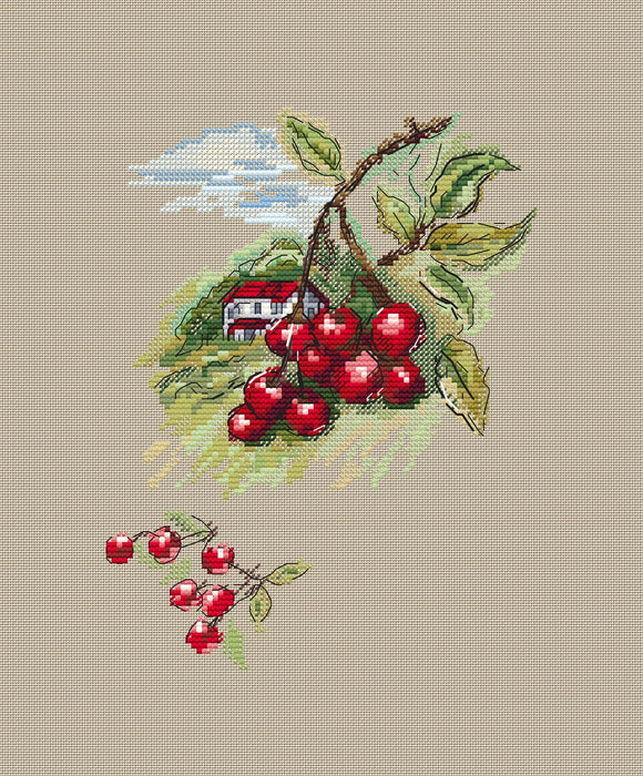 Sweet Blossoms - PDF Cross Stitch Pattern