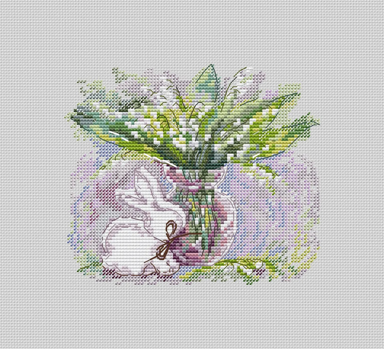 Spring Flower - PDF Cross Stitch Pattern