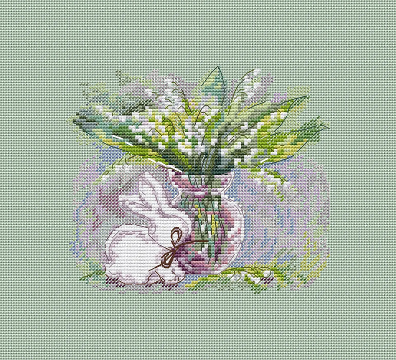 Spring Flower - PDF Cross Stitch Pattern