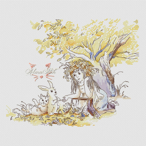 Forest friends - PDF Cross Stitch Pattern - Wizardi