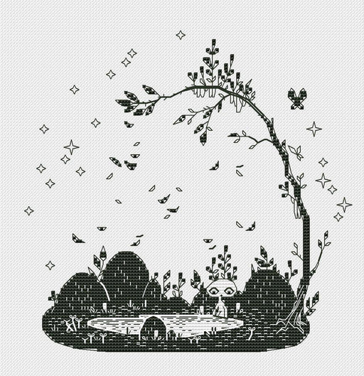 Forest Spirit - PDF Cross Stitch Pattern - Wizardi