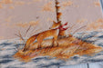 Fox on Island CD006l Counted Cross-Stitch Kit - Wizardi