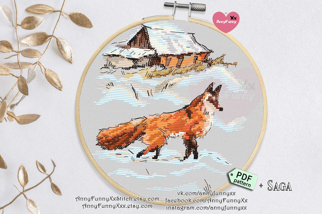 Enigmatic Encounter - PDF Cross Stitch Pattern