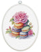 French Macarons BC226L Counted Cross-Stitch Kit - Wizardi