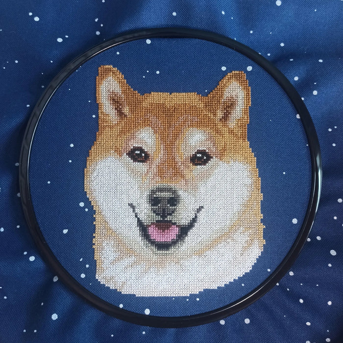 Shiba Inu - PDF Cross Stitch Pattern