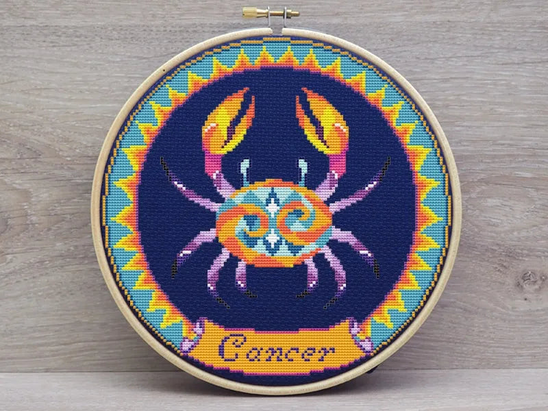 Cancer - PDF Cross Stitch Pattern