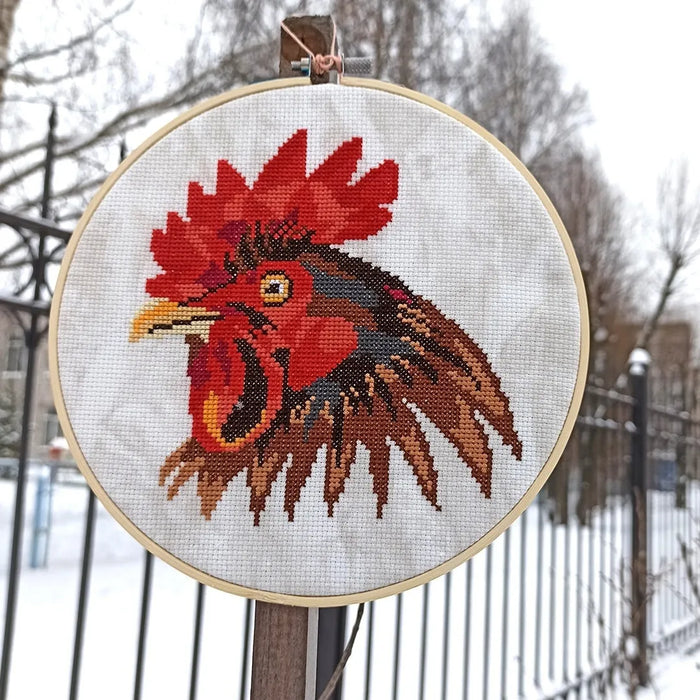 Rooster - PDF Cross Stitch Pattern