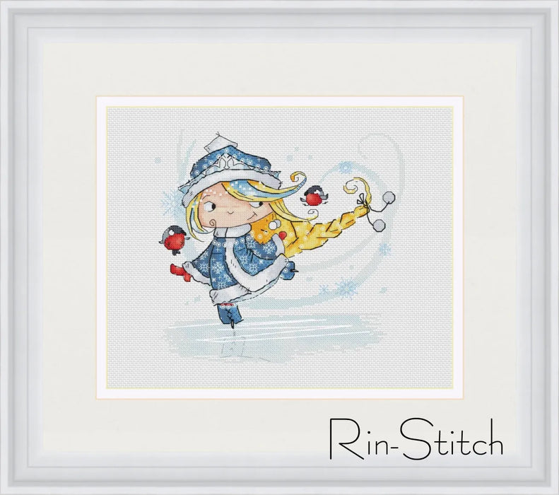 Snow Maiden - PDF Cross Stitch Pattern