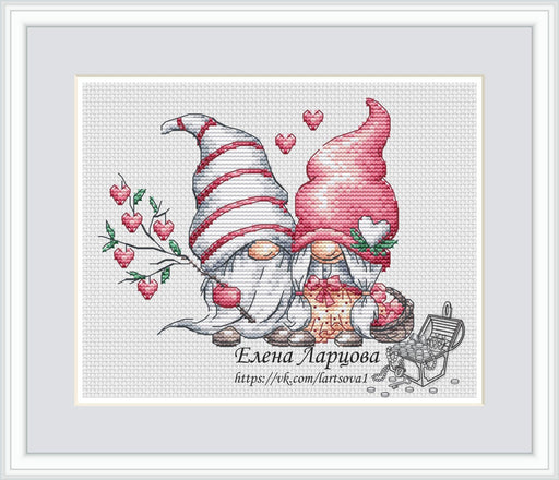 Gnomes of Happiness - PDF Cross Stitch Pattern - Wizardi