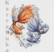 Goldfish - PDF Cross Stitch Pattern - Wizardi