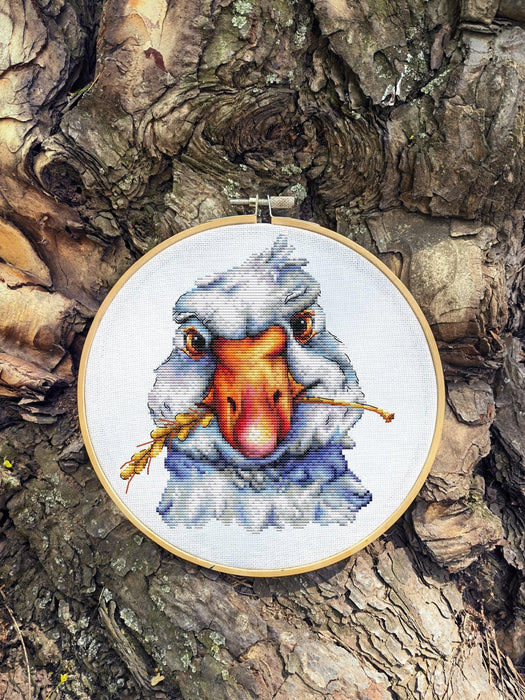 Goose - PDF Cross Stitch Pattern - Wizardi