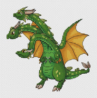 Gorynych - PDF Cross Stitch Pattern - Wizardi