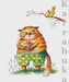 Greedy - PDF Cross Stitch Pattern - Wizardi