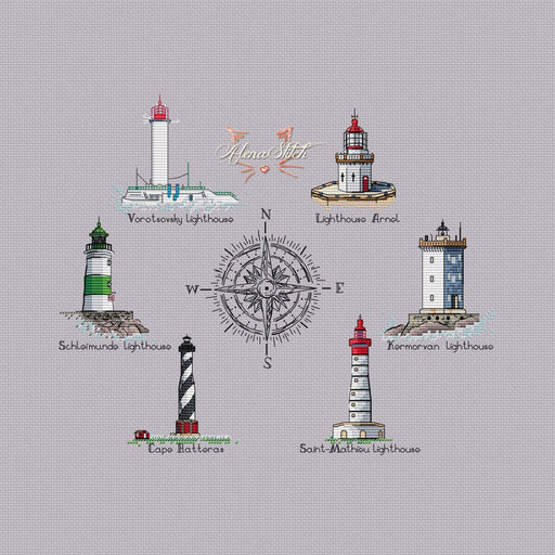 Guardians of the seas - PDF Cross Stitch Pattern - Wizardi