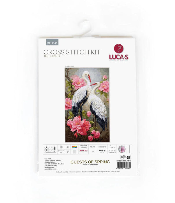 Guests of Spring BU5042L Counted Cross-Stitch Kit - Wizardi