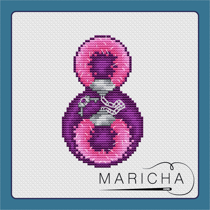 Handcuffs - PDF Cross Stitch Pattern - Wizardi