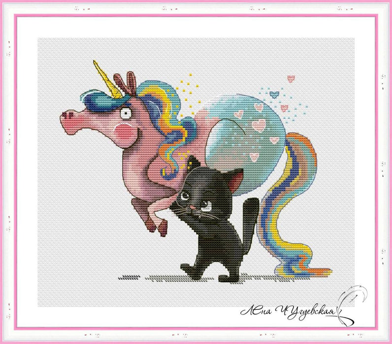 Happy Cargo - PDF Cross Stitch Pattern - Wizardi