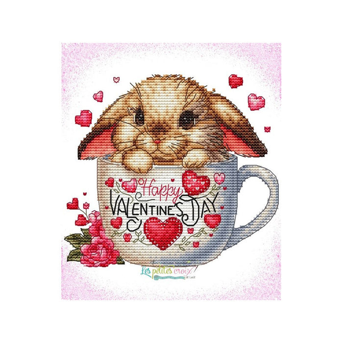 Happy Valentines Day - PDF Cross Stitch Pattern