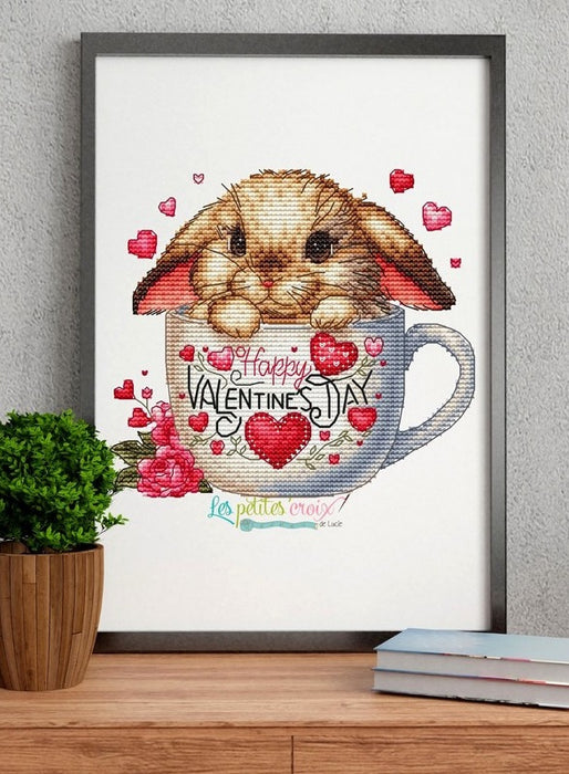 Happy Valentines Day - PDF Cross Stitch Pattern