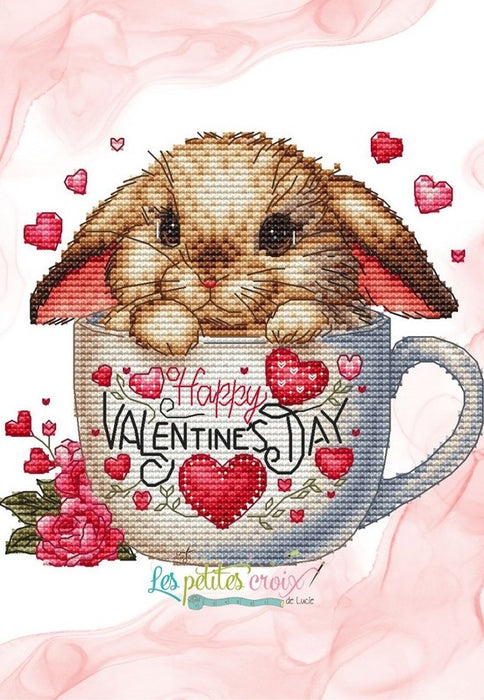 Happy Valentines Day - PDF Cross Stitch Pattern