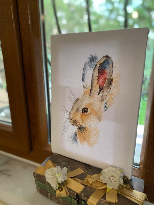 Hare - PDF Cross Stitch Pattern - Wizardi